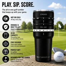 Load image into Gallery viewer, 20 oz Tally Tumbler Golf