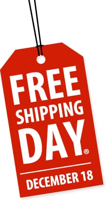 Free Shipping Day Is Dec 18th