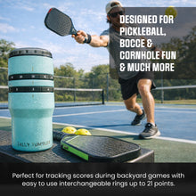 Load image into Gallery viewer, Tally Tumbler 4-in-1 Premium Can Cooler &amp; Scorekeeping Tumbler | Fits All 12oz Cans &amp; Bottles | Golf &amp; Game Ring Scoring System | Insulated Stainless Steel with Lid
