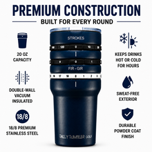 Load image into Gallery viewer, 20 oz Tally Tumbler Golf
